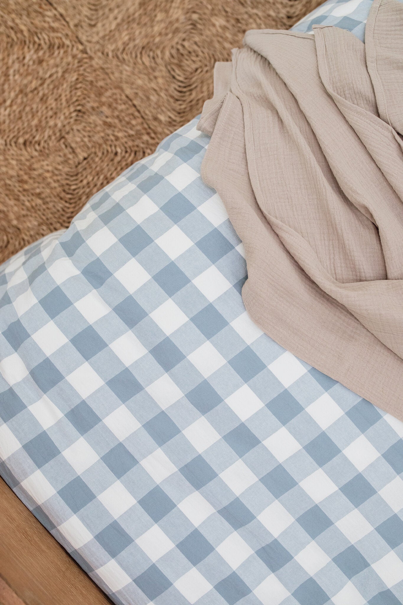 Big Blue Duvet Cover Set