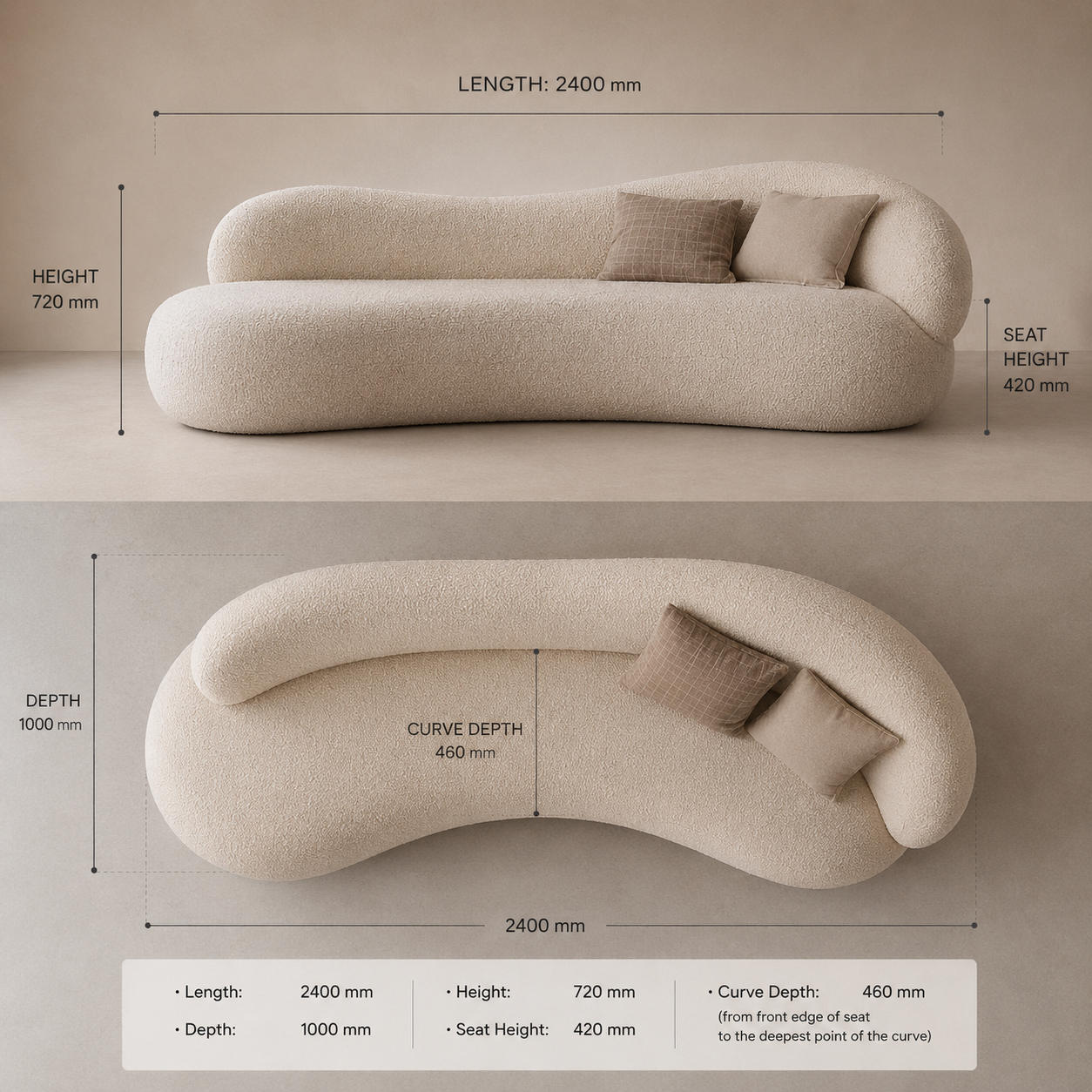 Halo Curve Sofa