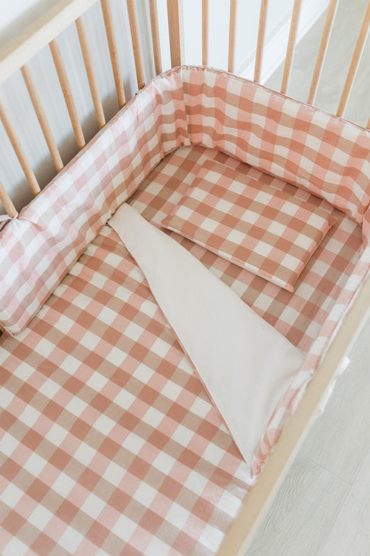 Pretty As A Peach Cot Duvet