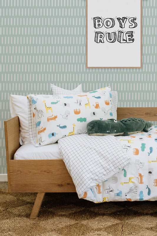 Dino Safari Duvet Cover Set