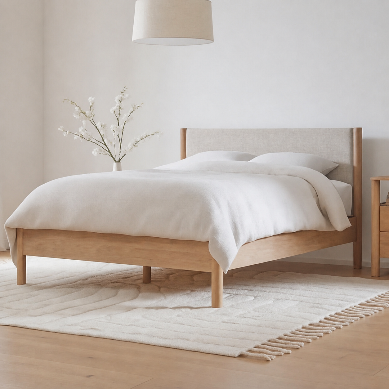 Fabric media | Classic Headboard | Antique