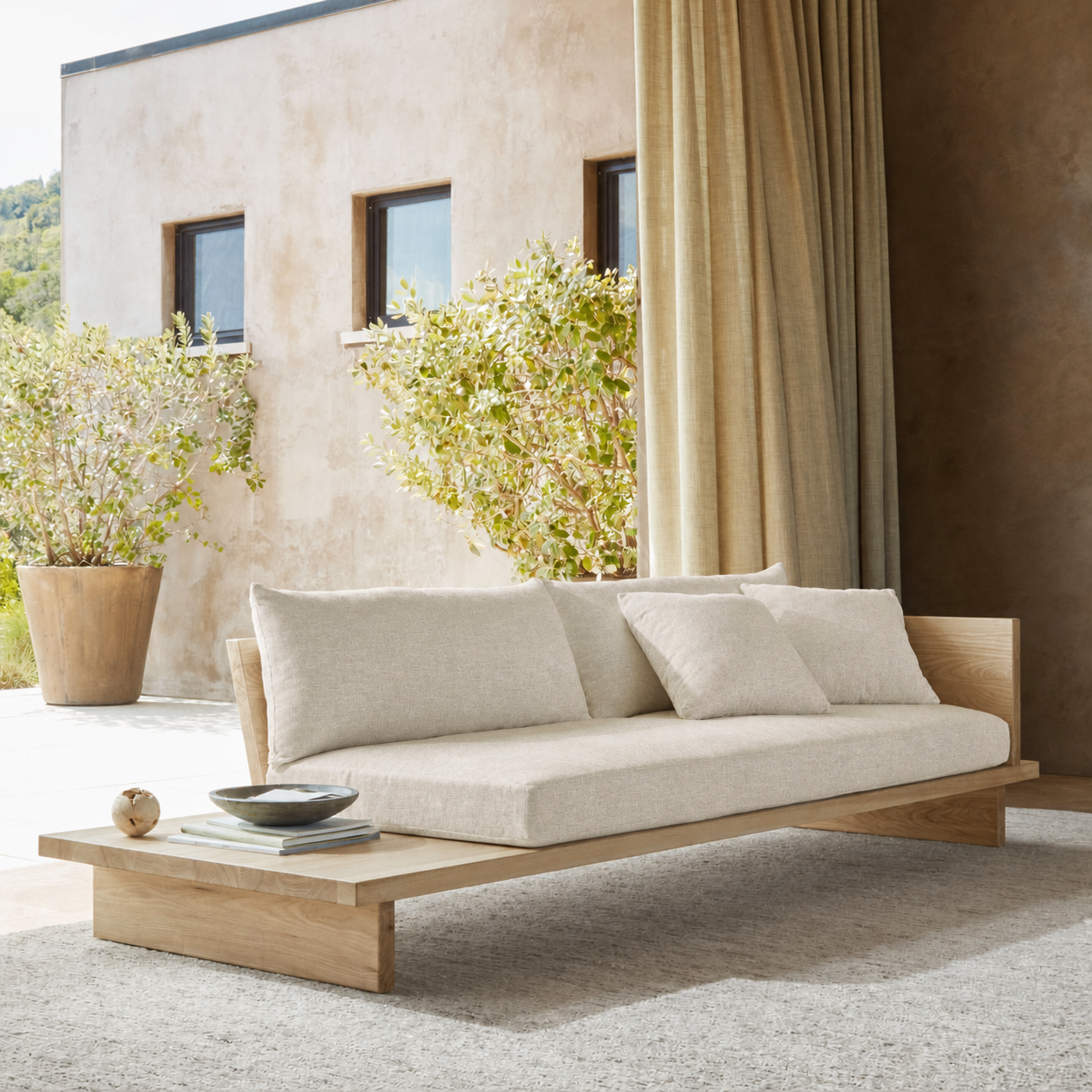Fabric media | Classic Lounger | Antique