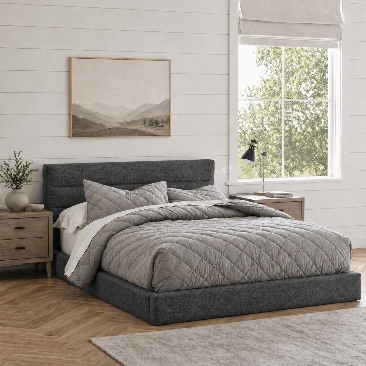 Fabric media | Day Dreamer | Charcoal