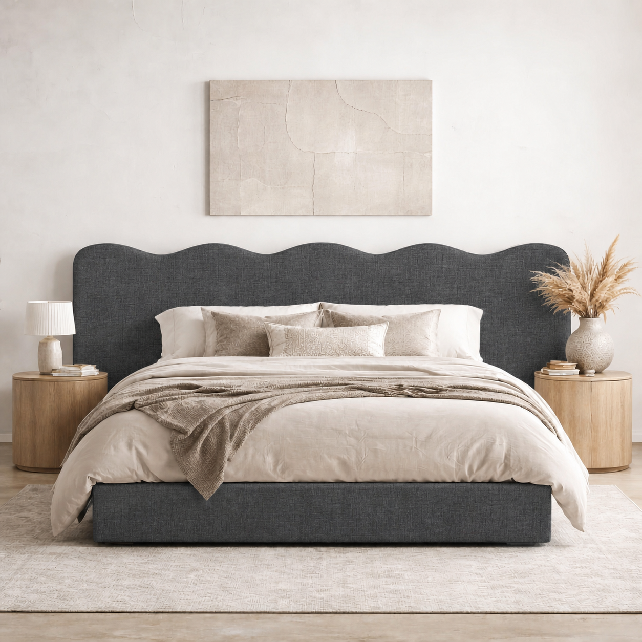 Fabric media | Dune | Charcoal