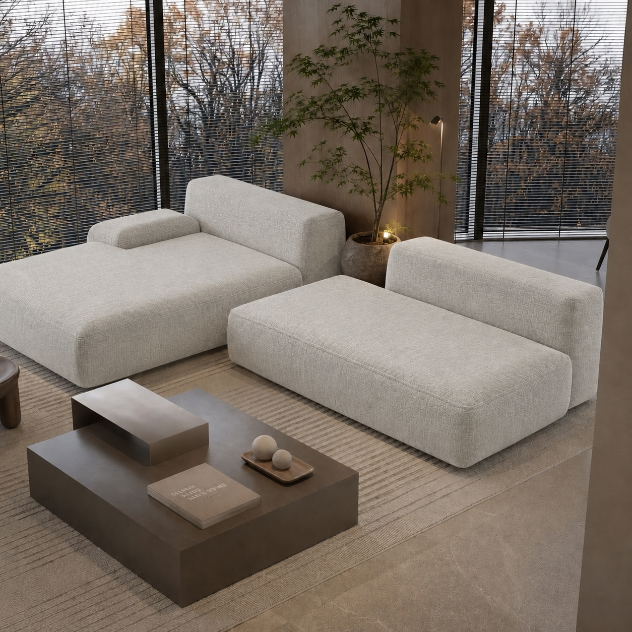 Fabric media | Santori Modular Sofa | Plaza