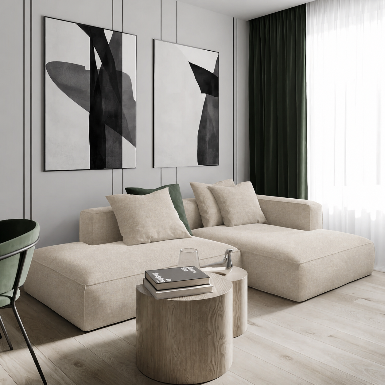 Fabric media | Hampton | Antique