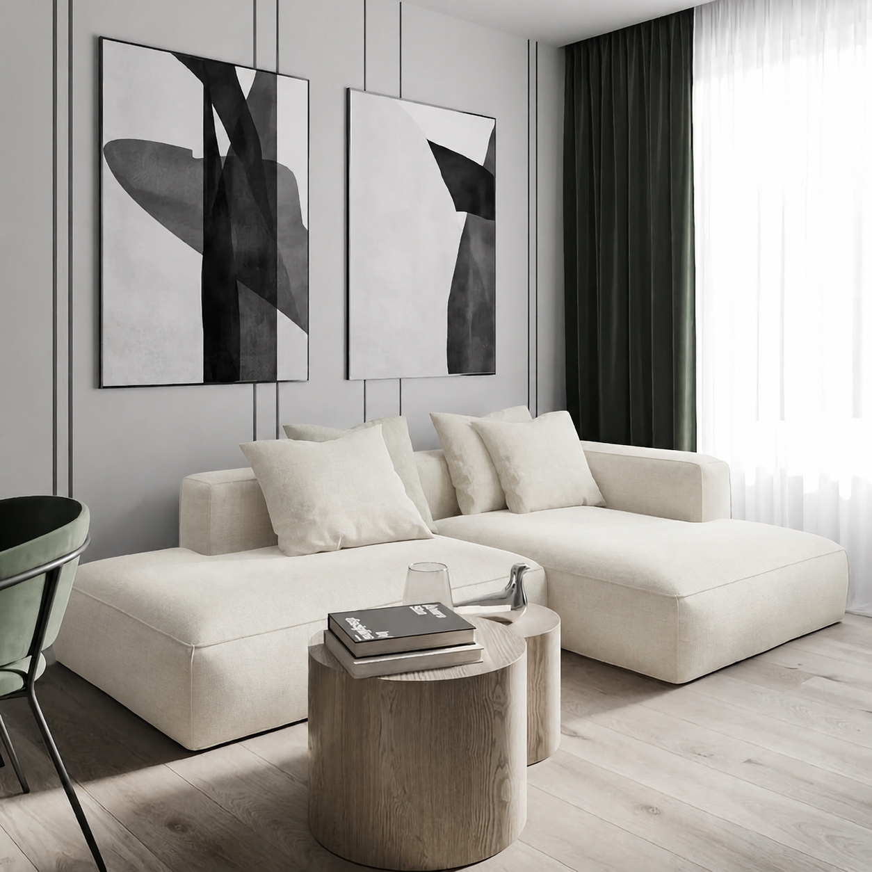 Fabric media | Hampton | Cream