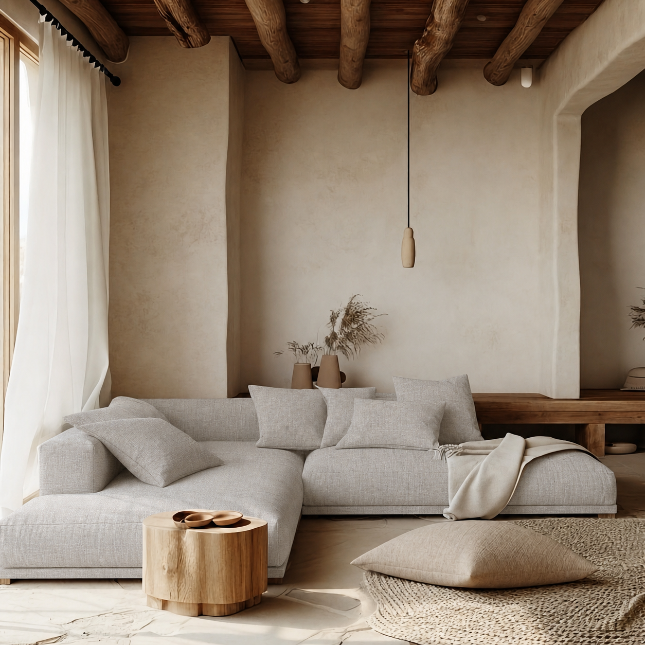 Fabric media | Shanti | Oyster