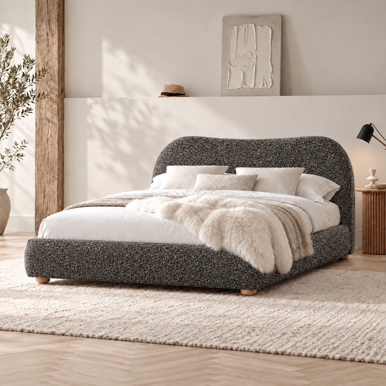 Fabric media | Sicilia | Charcoal