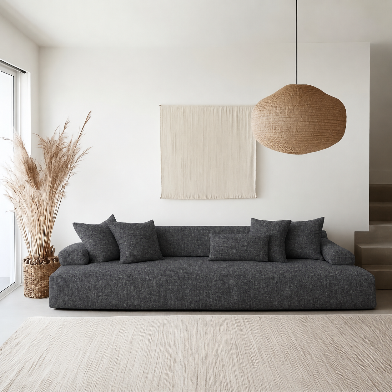 Fabric media | Suki | Charcoal