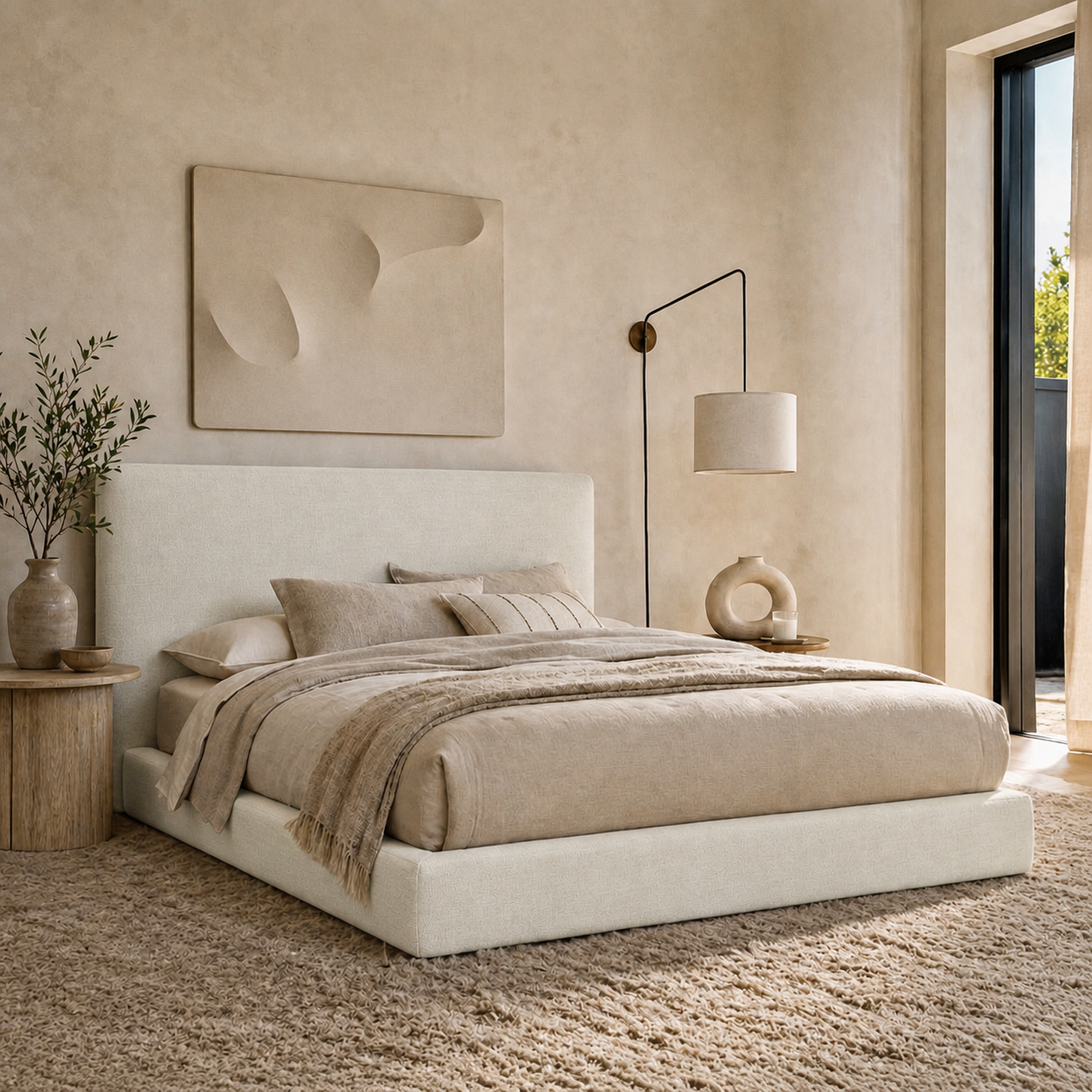Fabric media | Swoon | Cream